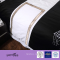 Wholesale 200TC,250TC,300TC,400TC White Cotton Hotel Bed Linen